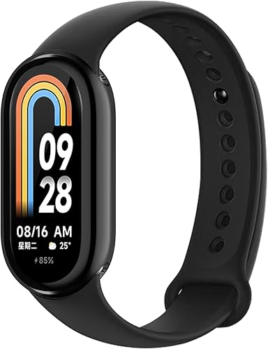 Miniatura 7 de Funda protectora de pantalla compatible con Xiaomi Smart Band 8 Watch Protector de pantalla de TPU suave, funda protectora resistente a los arañazos