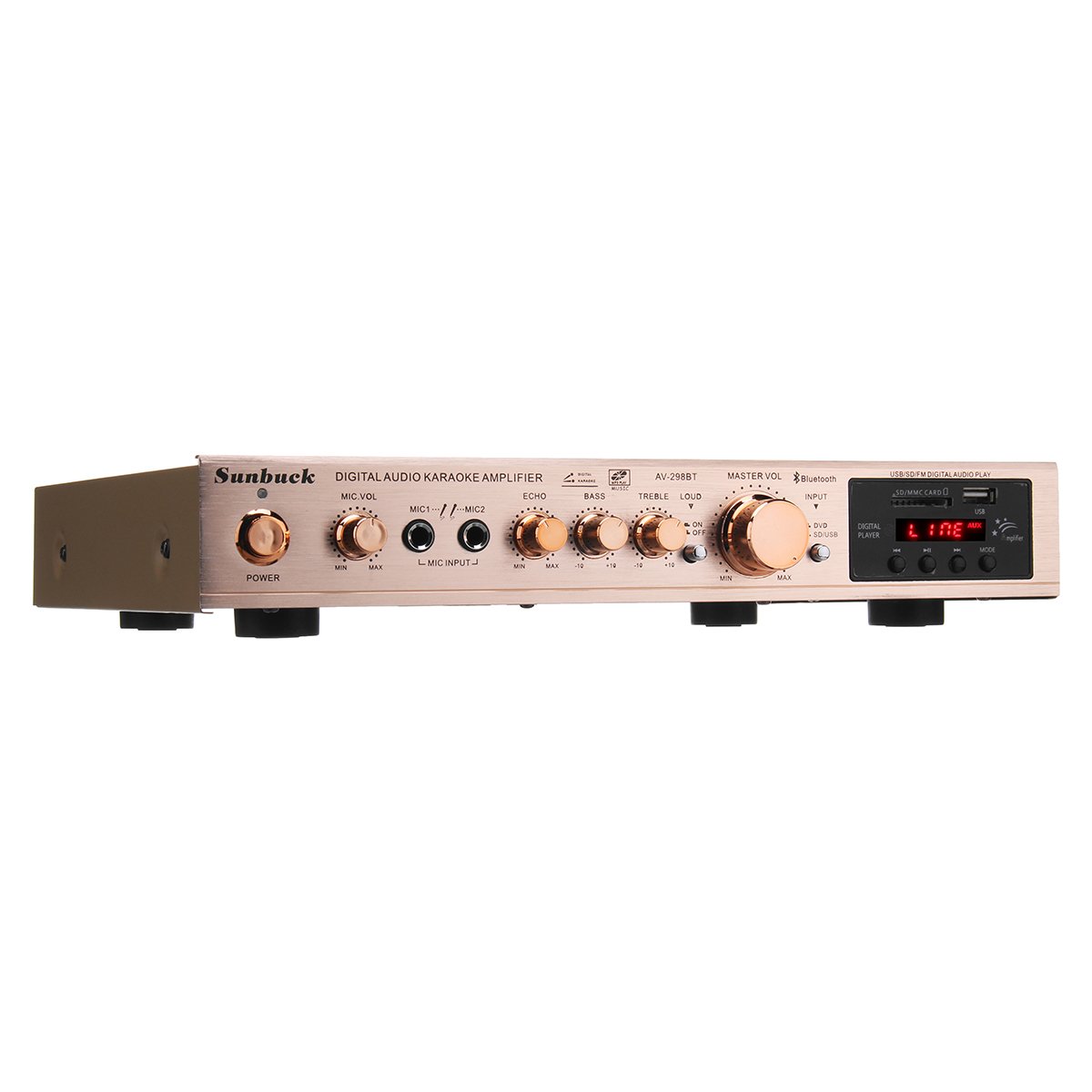 HITSAN Sunbuck AV-298BT 220V 720W 5CH Bluetooth estéreo AV