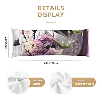 Amazon｜抱き枕カバー 鬼滅の刃 甘露寺蜜璃 抱き枕 クッション