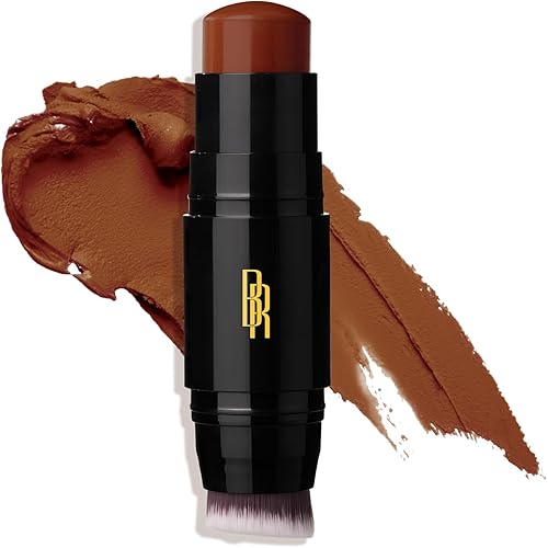 Black Radiance Color Perfect Foundation Stick with Soft Brush Applicator Duo – Buildable, Blendable Versatile Pigment-Rich Formula - Espresso
