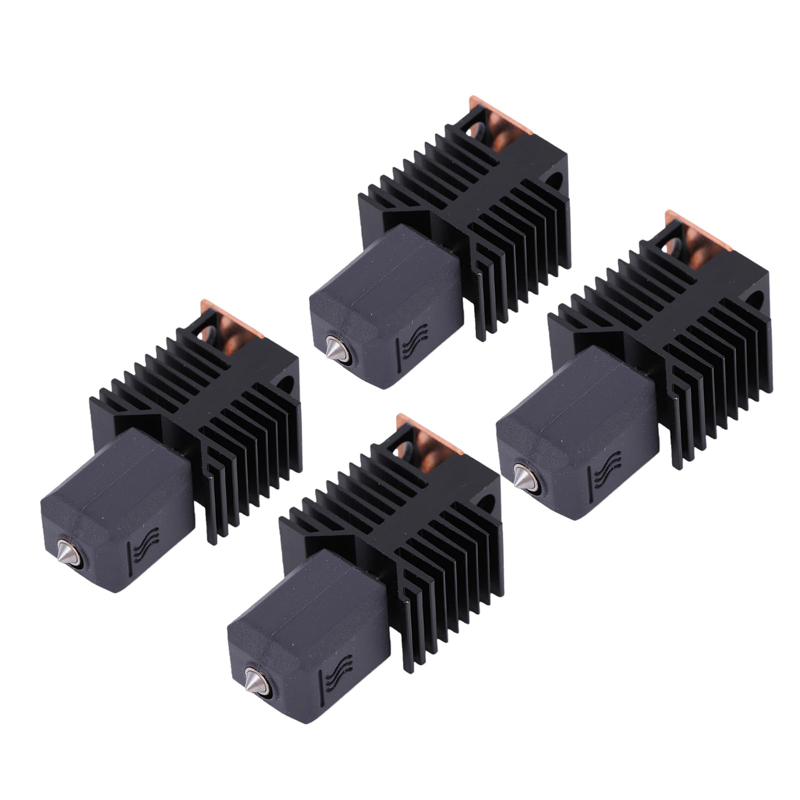 FTVOGUE Boquilla de Alto Flujo, Kit de Acero Endurecido 0.2mm para Hotend | Nanorrevestimiento, Calentamiento rápido, Diseño a prueba de obstrucciones, Compatible con Snapmaker, Alta velocidad