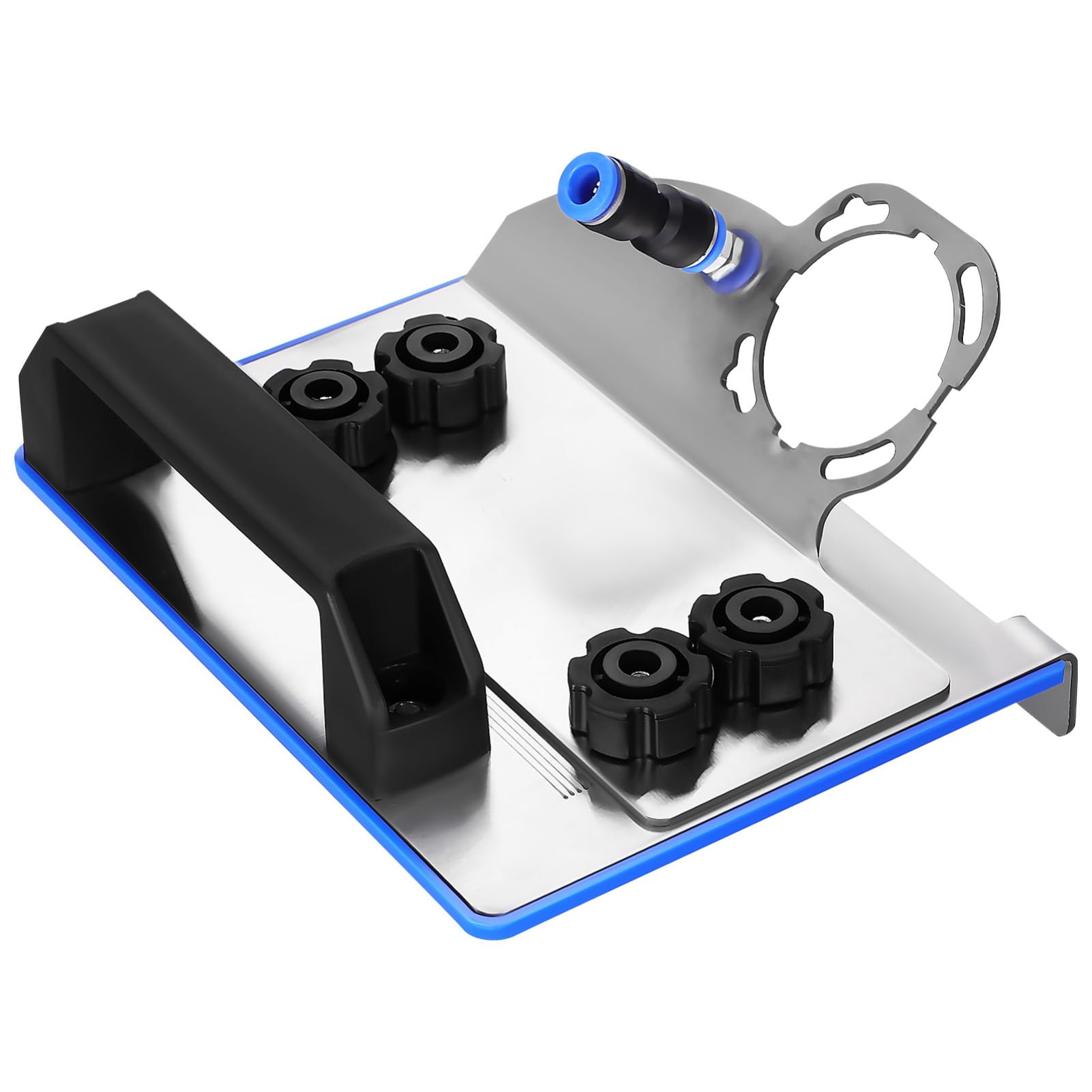 Soporte para Amoladora de Acero Resistente para Chaflán de Azulejos Soporte de Corte Fijo de Herramienta Industrial Fácil de Instalar y Duradera