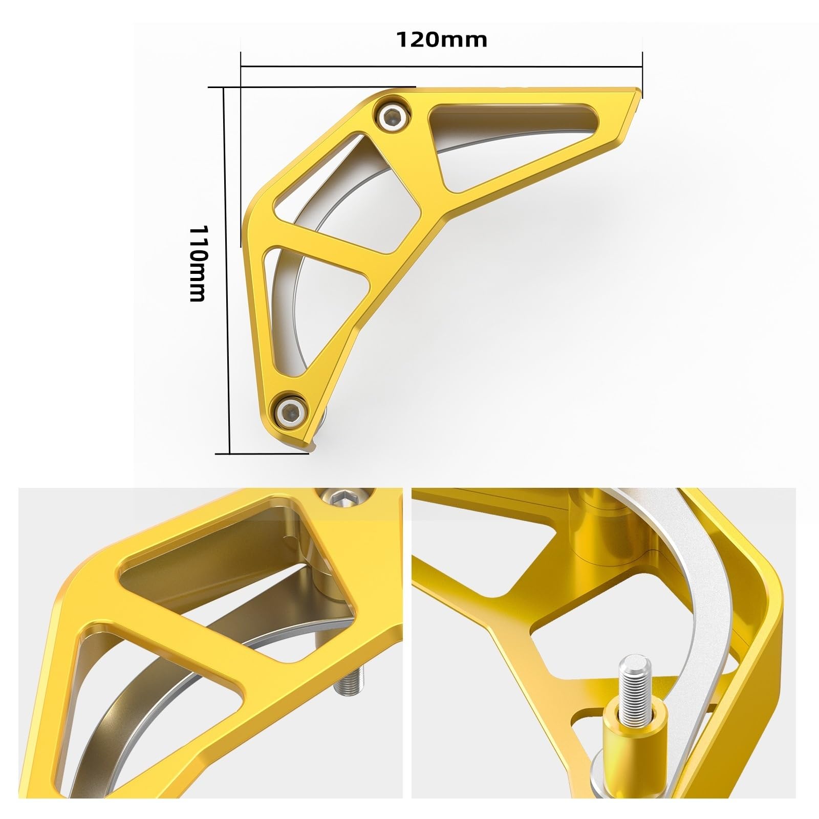 Protecteur De Chaîne Avant Pour Moto Pour Suzuki DRZ400 DRZ400S DRZ400SM, Couvercle De Protection De Pignon Protecteur Chaîne Couvercle(Blue)