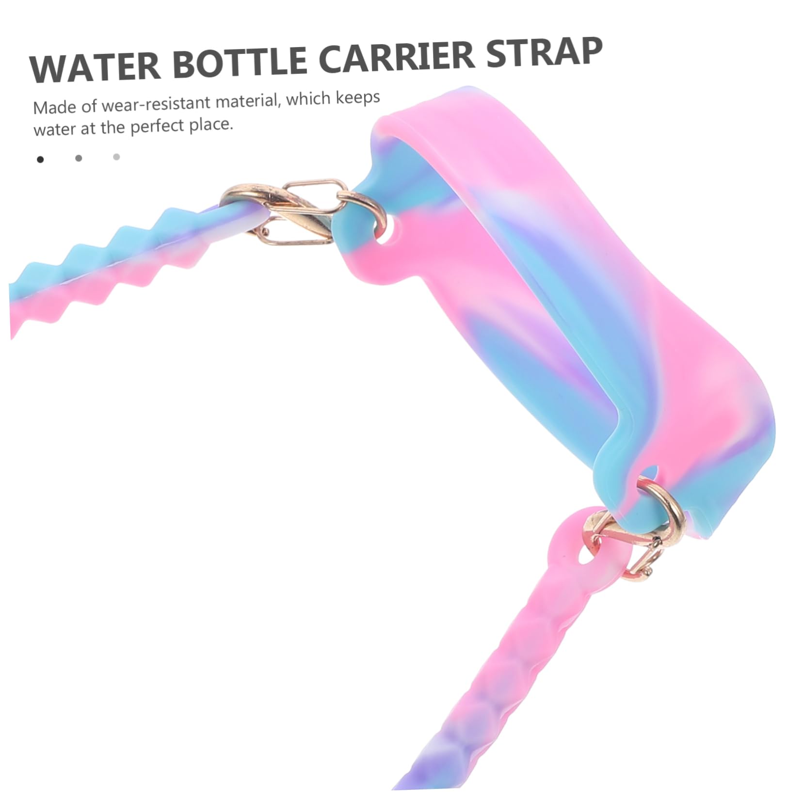 ibasenice 5 Sätze Wasserflaschen Tragegurt Tragbarer Flaschenhalter Für Reisen Outdoor Aktivitäten Für Plastikflaschen Hochwertiges Langlebiges Material 2 Stücke * 5