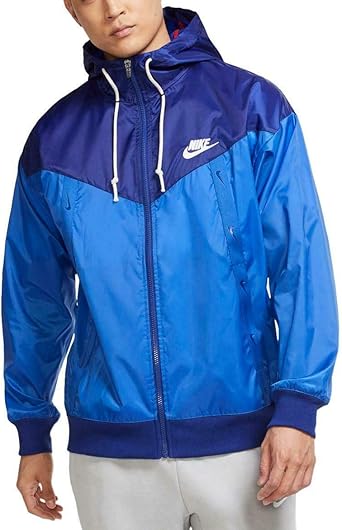 nike windrunner azul