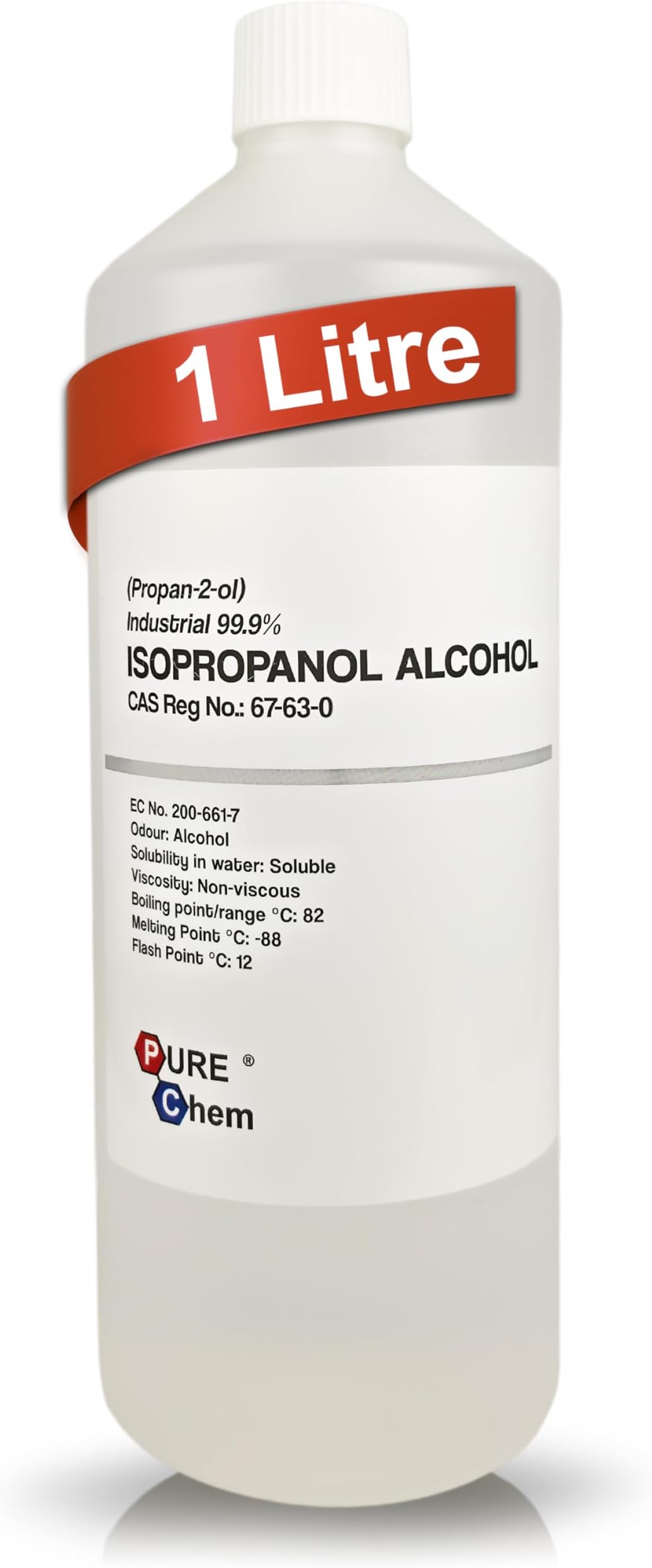 Isopropanol Alcohol IPA 99.99% 1L