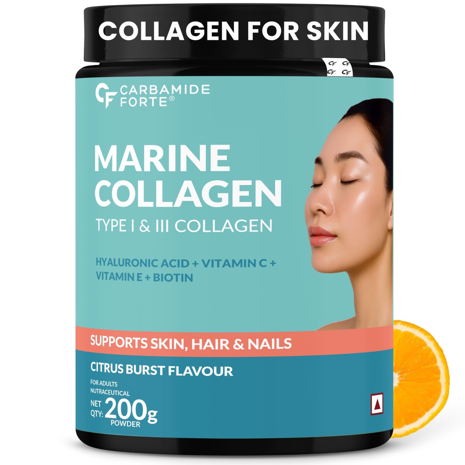 Carbamide Forte Collagen Supplements For Skin | Hair Gummies For Women Hair Growth | Biotin Gummies For Hair Growth & Skin Health For Women & Men | Mixed Fruit Flavour - 60 — Amazon image 12