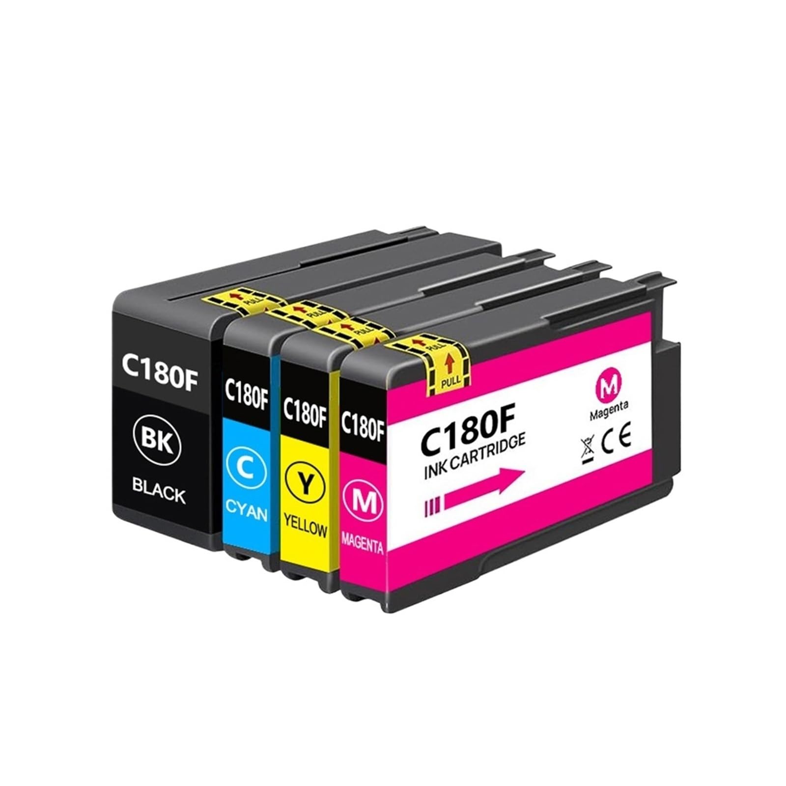 Cartuccia d'inchiostro IJM C180F compatibile for Ricoh 60L71A 60L68A | 60L69A 60L70A, alimentazione a getto d'inchiostro, materiali di consumo della stampante