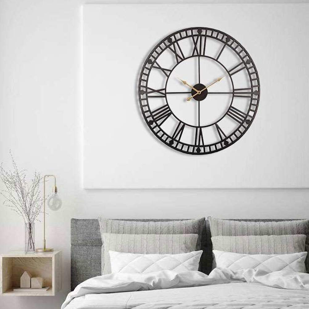 Amazon.co.jp: ZXYNCN ウォールクロック60センチメートル大きな