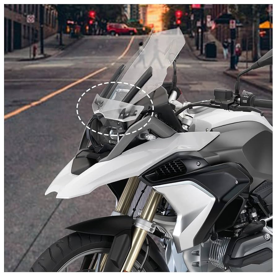 オートバイのフェアリング オートバイの風防ガラス、風防