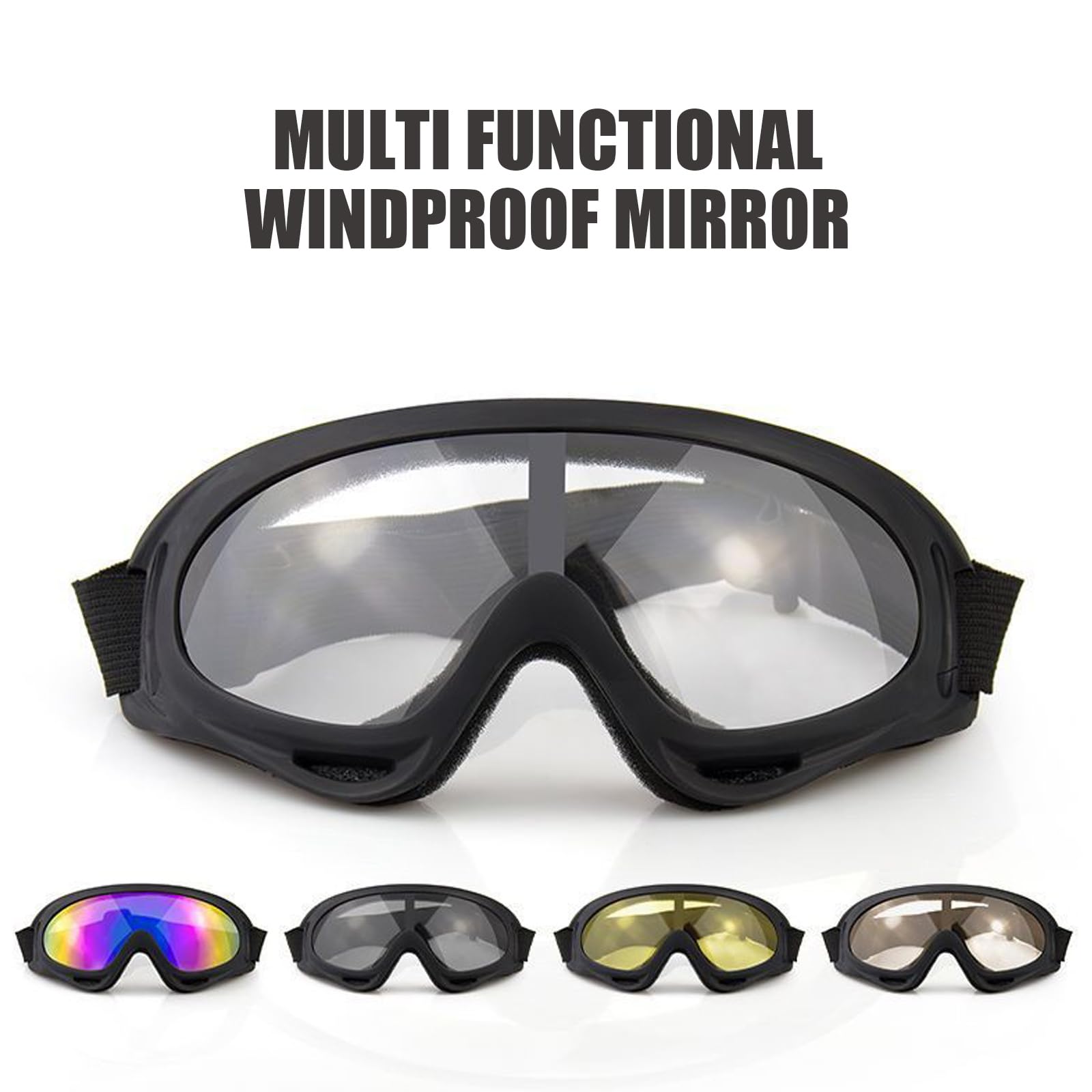 Lunettes de protection anti-vent anti-sable extérieur