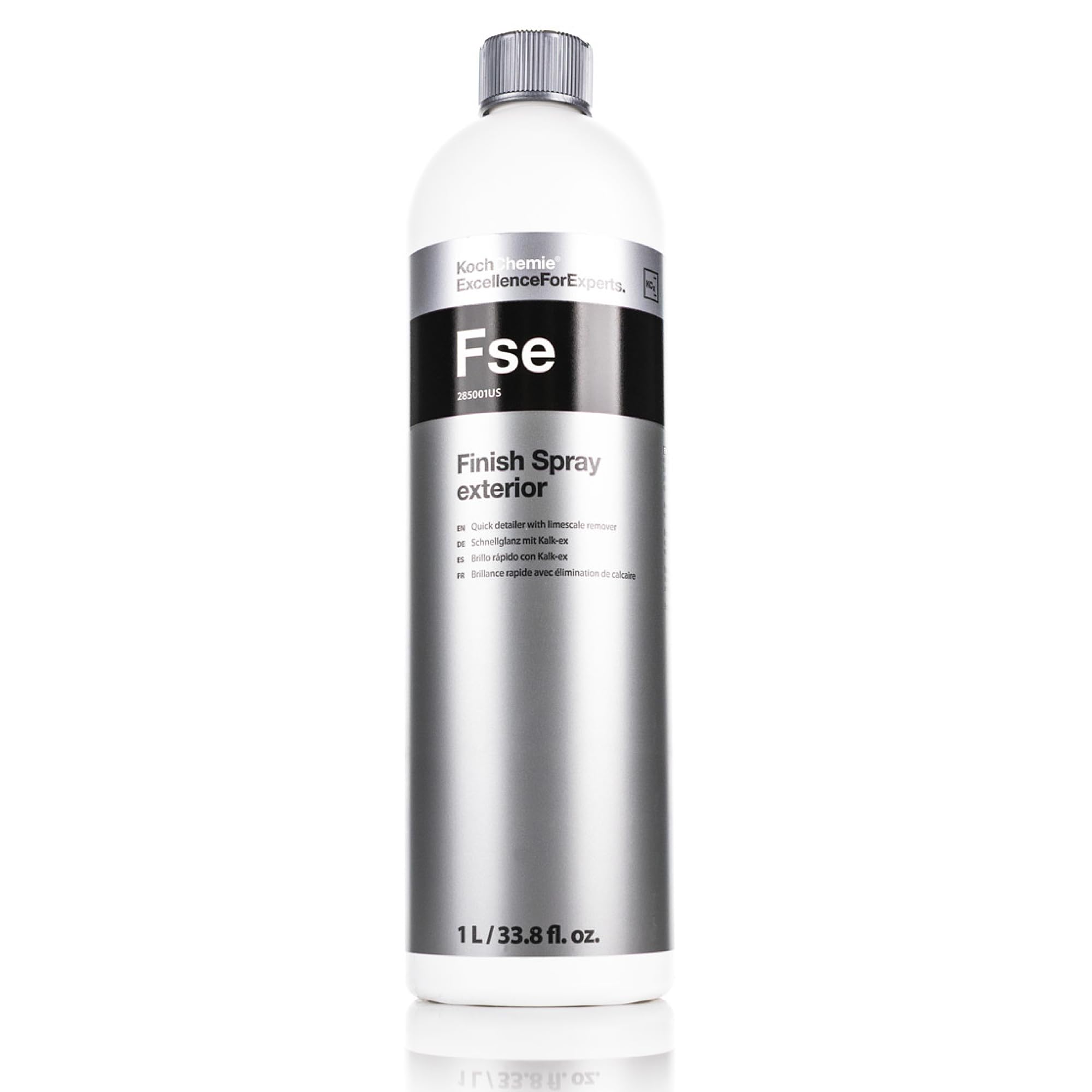 KOCHCHEMIE - Finish Spray Exterior Quick Detailer with Limescale Remover - Cleans, Maintains, and Preserves External Vehicle Surfaces, Glass, and Plastics; Ideal for Quick Finishing (1 Liter)