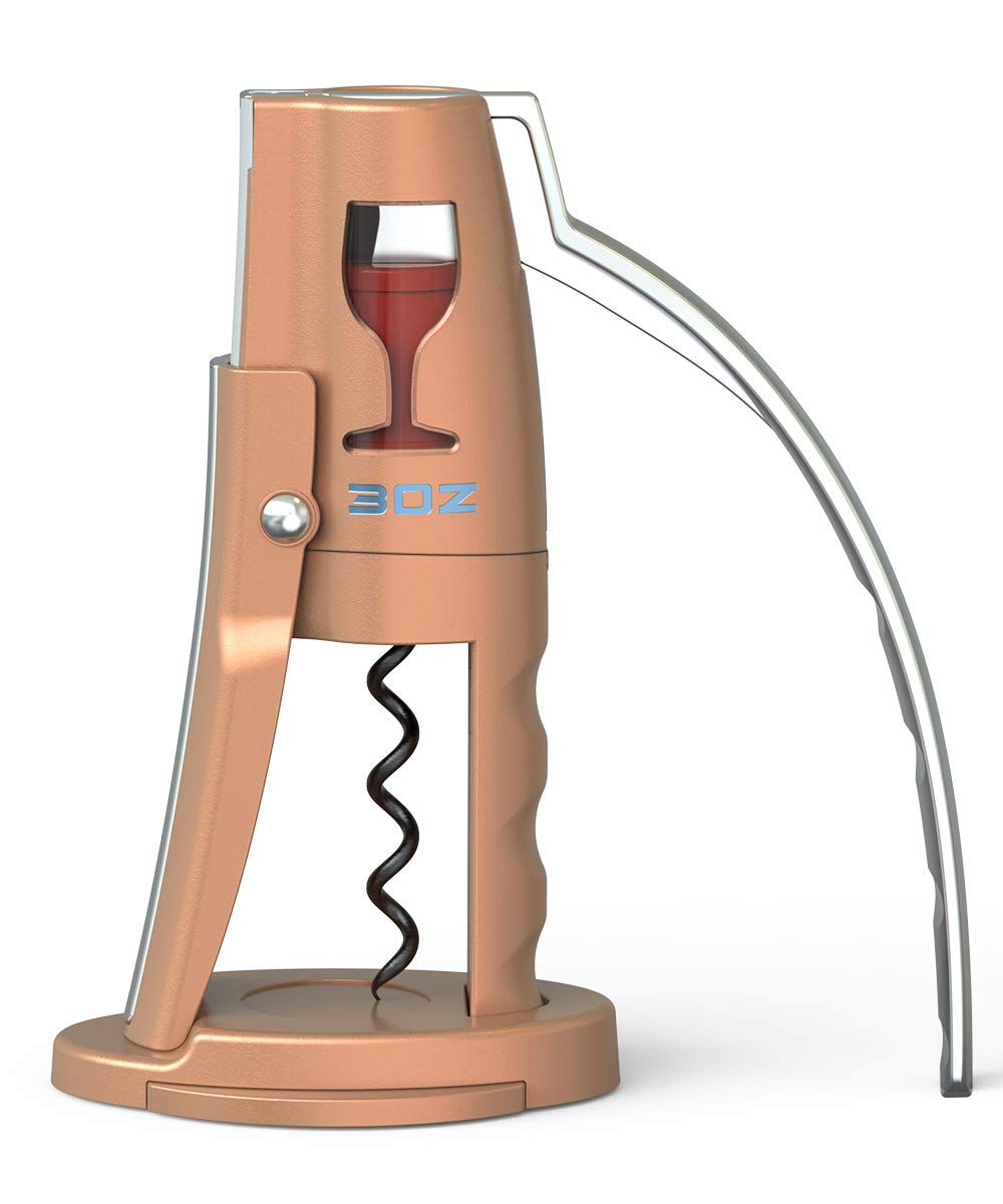 垂直レバー式コルクスクリューワインオープナー Amazon | クラシック垂直レバーコルクスクリューワイン