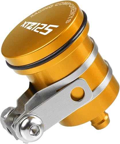 Miniatura 8 de Tapa protectora universal motocicleta depósito de líquido de freno trasero depósito de embrague tanque aceite líquido cubierta para Yamaha XTZ125