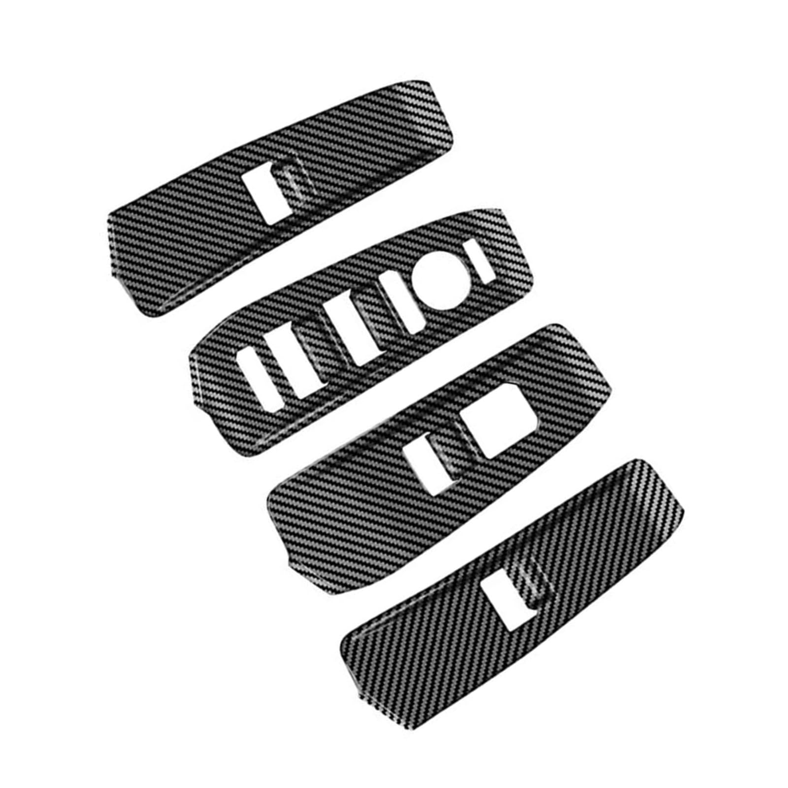LHD Car Window Glass Lifter Panel Trim Sticker Interior Accessories for Kia EV9 2023 2024 OOPUHKSY
