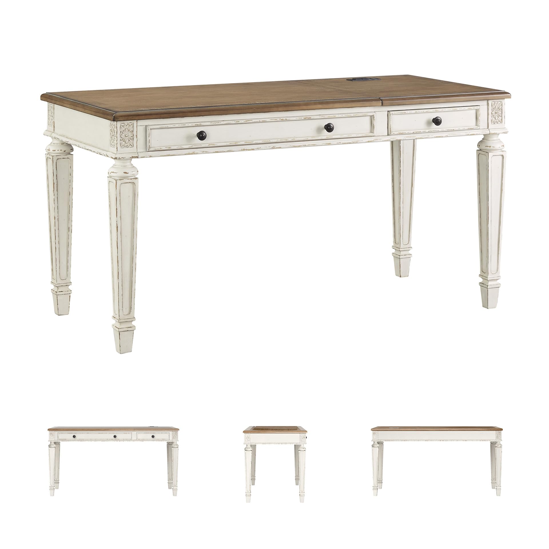 Amazon.com: Signature Design by Ashley Realyn Home Office Lift Top