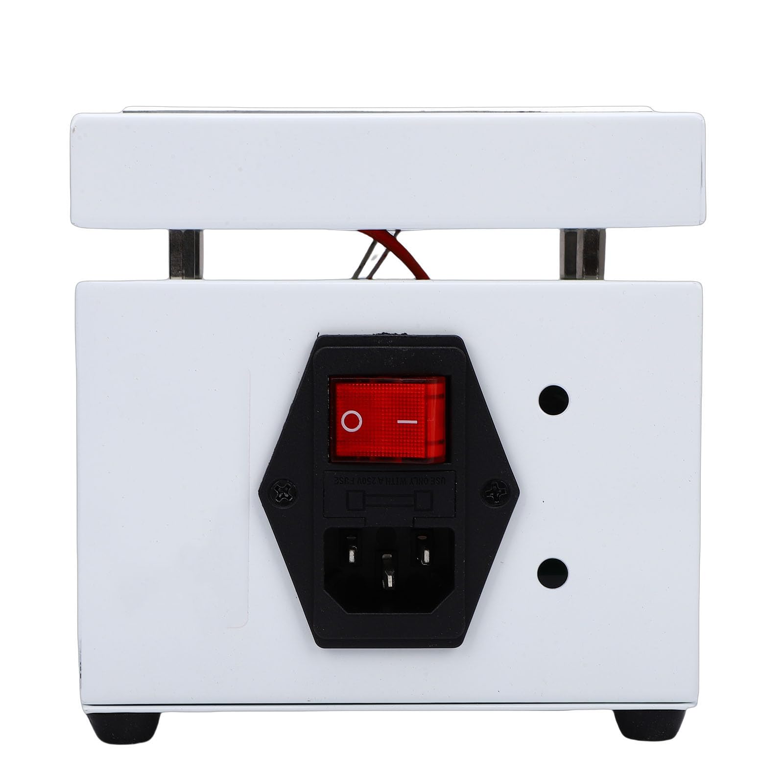 Generic 180W LED Mikrokomputer Elektryczna Stacja Lutownicza do Wstępnego Podgrzewania dla Warsztatu Elektronicznego, Aluminiowa Płyta 100x50mm, do Naprawy Ekranu LED, Przeróbka PCB (wtyczka UE)