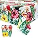 Paquete de 2 manteles Hawaianos Luan – 86.6 x 51.2 Pulgadas manteles de Hoja de Palma Tropical, para decoración de Fiesta Hawaiana Luan, Fiesta temática de Safari en la Selva