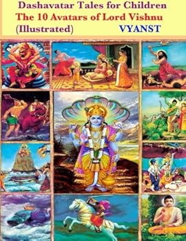 Paperback Dashavatar Tales for Children (Illustrated): The 10 Avatars of Lord Vishnu Book