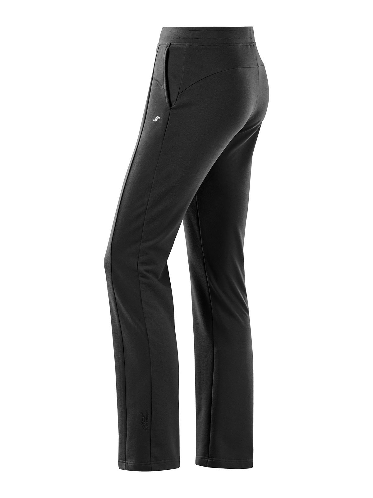 Joy Sportswear Freizeithose SINA für Damen - sportliche Jogginghose mit geradem Schnitt | Lange Sport Hose mit hohem Baumwolle & Stretch-Material Kurzgröße, 23, White