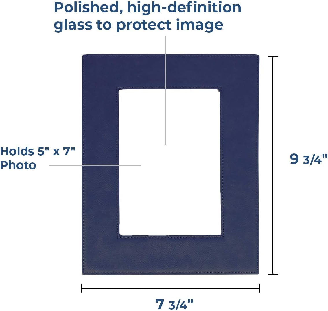 Sofia's Findings Personalized - Custom Engraved Picture Frame (Pink, 5x7)