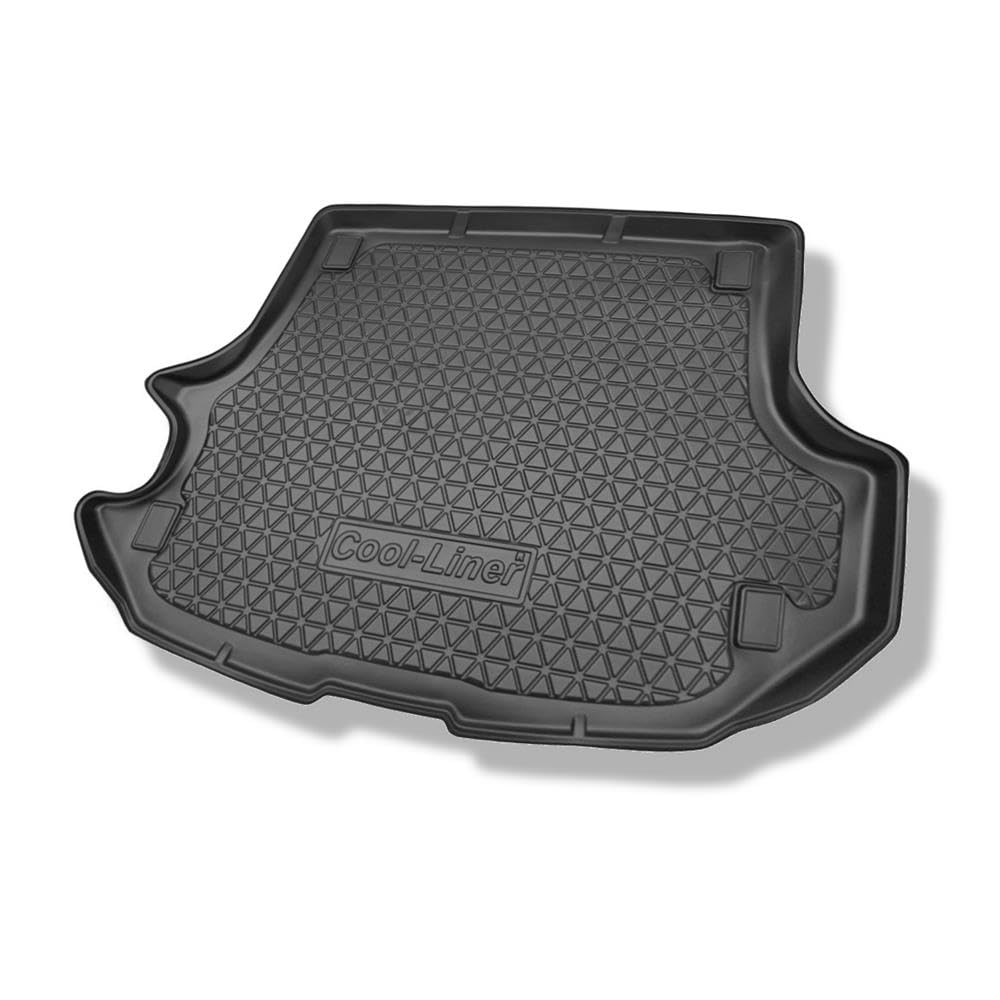 Tapis De Coffre PE Sur Mesure Jeep Grand Cherokee II WJ 1998-2004 - Protection Tout-Temps, Bords 4 Cm, Facile à Nettoyer