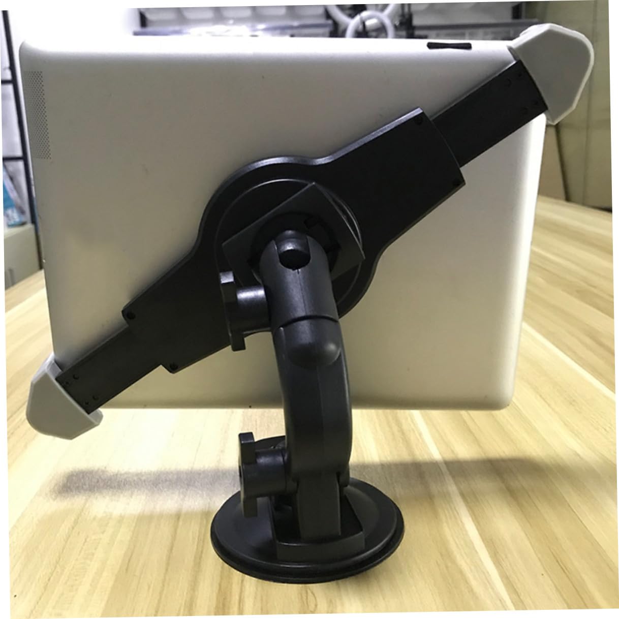 GALPADA Supporto Tablet Auto con Grande Braccio per Navigatori Montaggio Veicolare Stabile e Resistente Nero