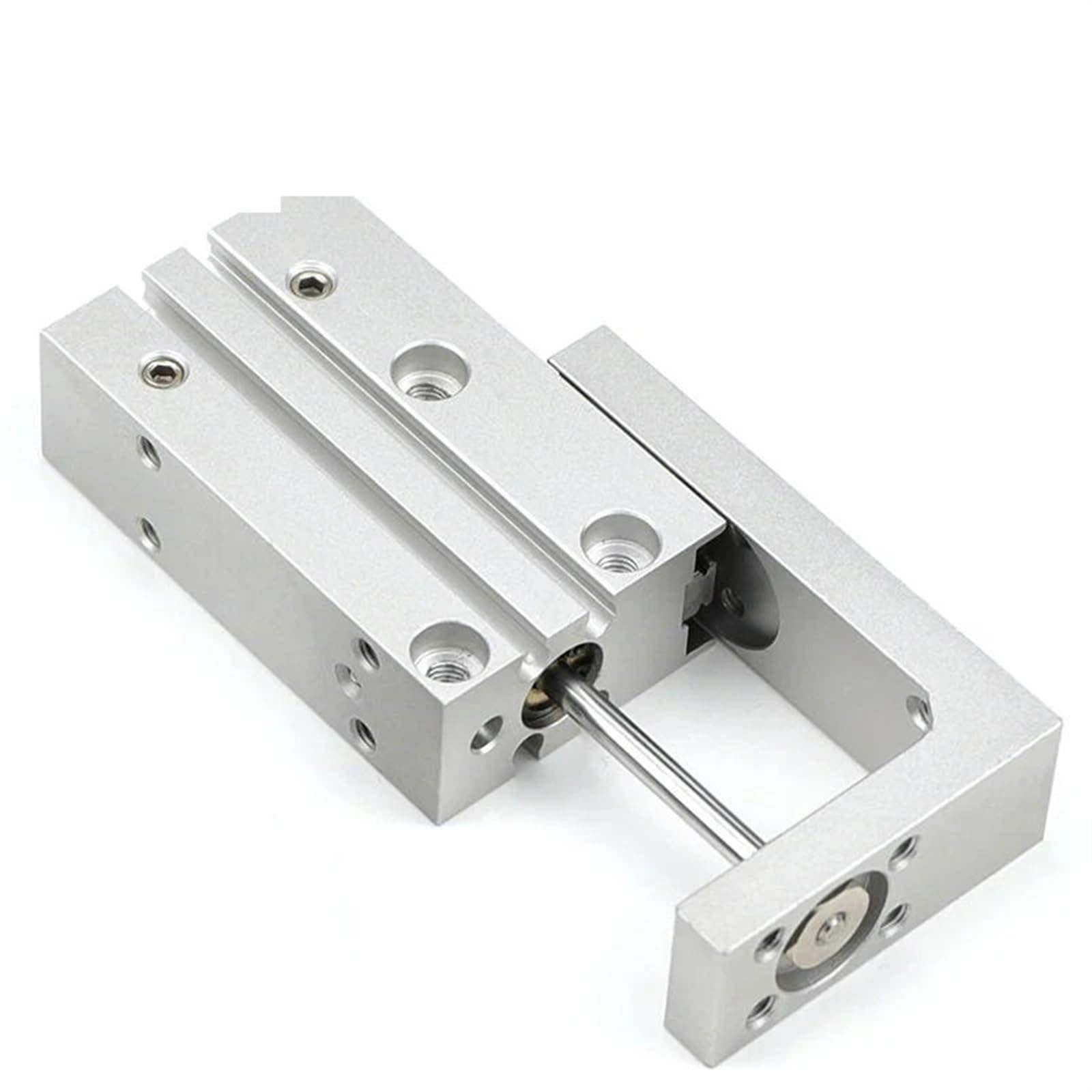 Cylindre pneumatique de précision MXH6 à double tige pour mini guidage linéaire