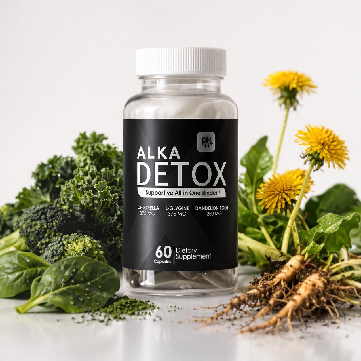 Amazon.com: AlkaDetox Binder Tablet with Fiber chlorella