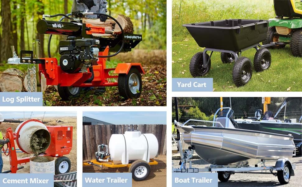 ST175/80D13 Trailer Tires 175 80 D13 Trailer Tires, Load Range C, 6 PLY, Set of 2 - Image 8