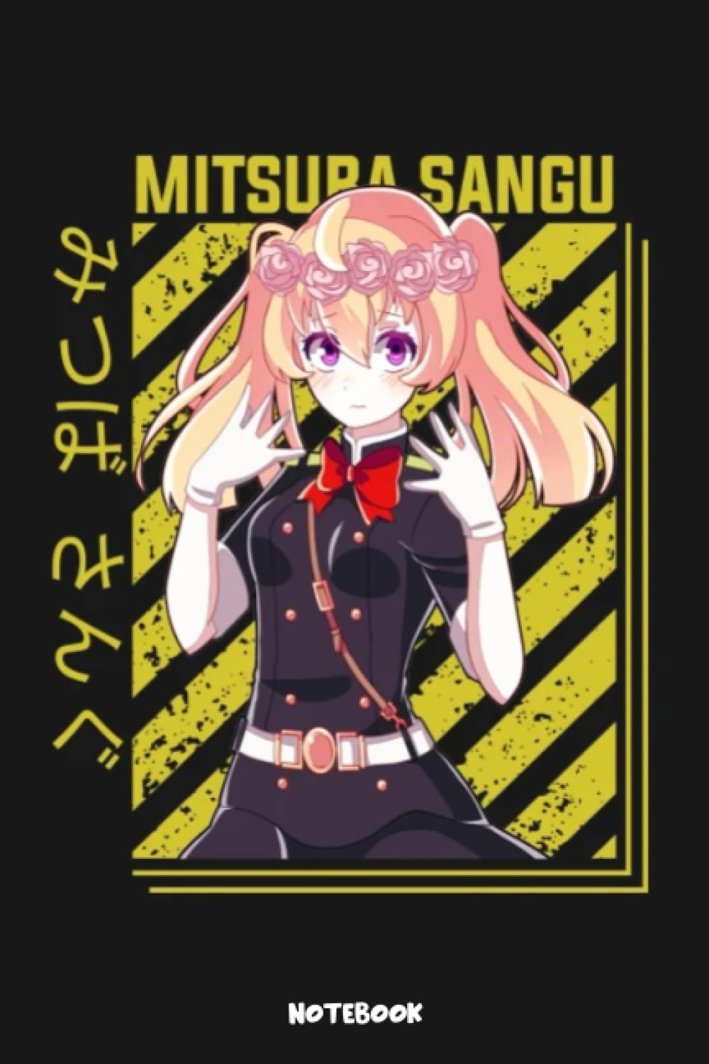 Mitsuba Sangu-Owari No Seraph Notebook: Journal College Ruled Notebook | 120 Pages | 6 x 9 Size | Gift