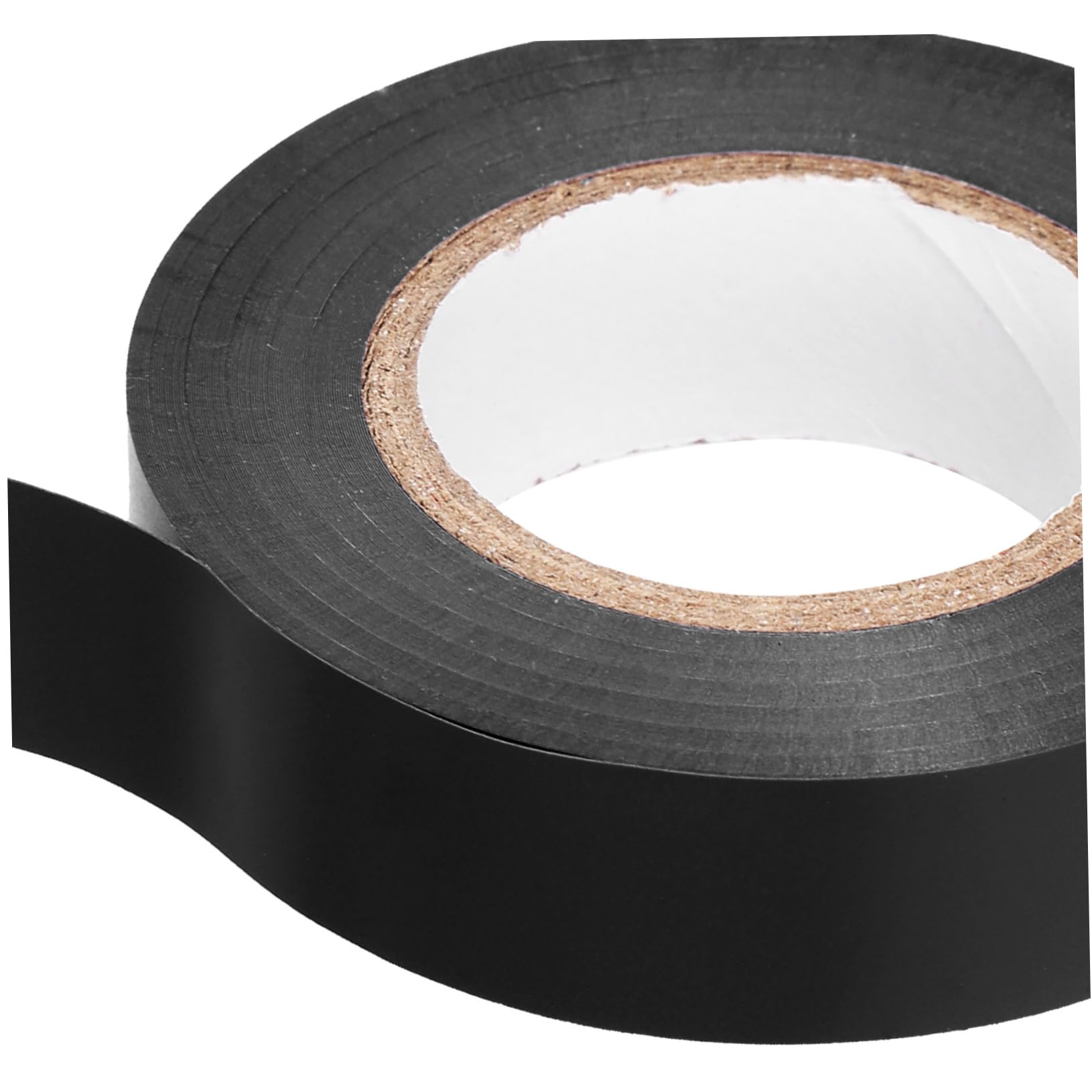 Striscia isolante in gomma, 6 rotoli di nastri elettrici multifunzionali Nastro isolante for elettricisti for l'avvolgimento cavi(Black)