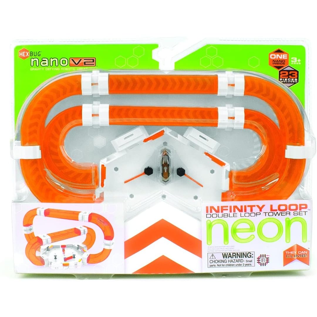 HEXBUG nano V2 Neon Infinity Loop - Motorized Robotic Bugs