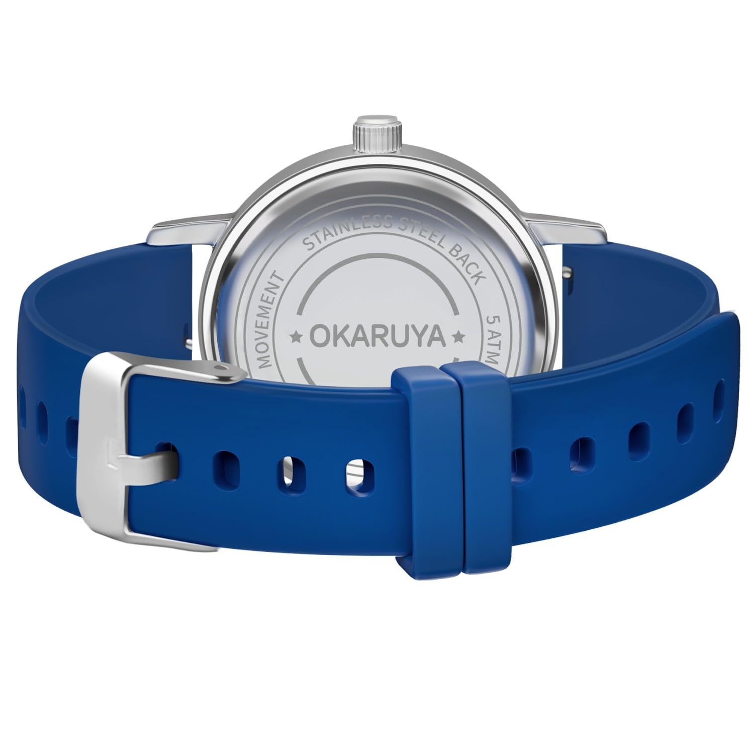 Relojes para niños, reloj de aprendizaje para niños, tablero de dardos para niños pequeños, hora de aprendizaje y hora fácil de leer, reloj analógico para niños y niñas de 3 a 11 años, azul