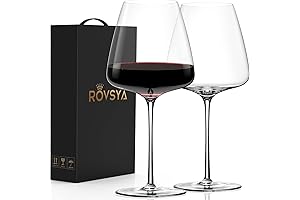 Fancy Wine Glasses Set of 2 - Perfect for Special Occasions