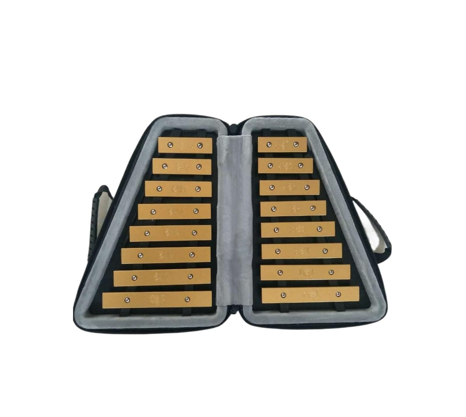xilófono Profesional Carillón Carillón De 16 Tonos Carillón De Aluminio Carillón Es Un Instrumento De Percusión Adecuado para Principiantes Y Estudiantes.