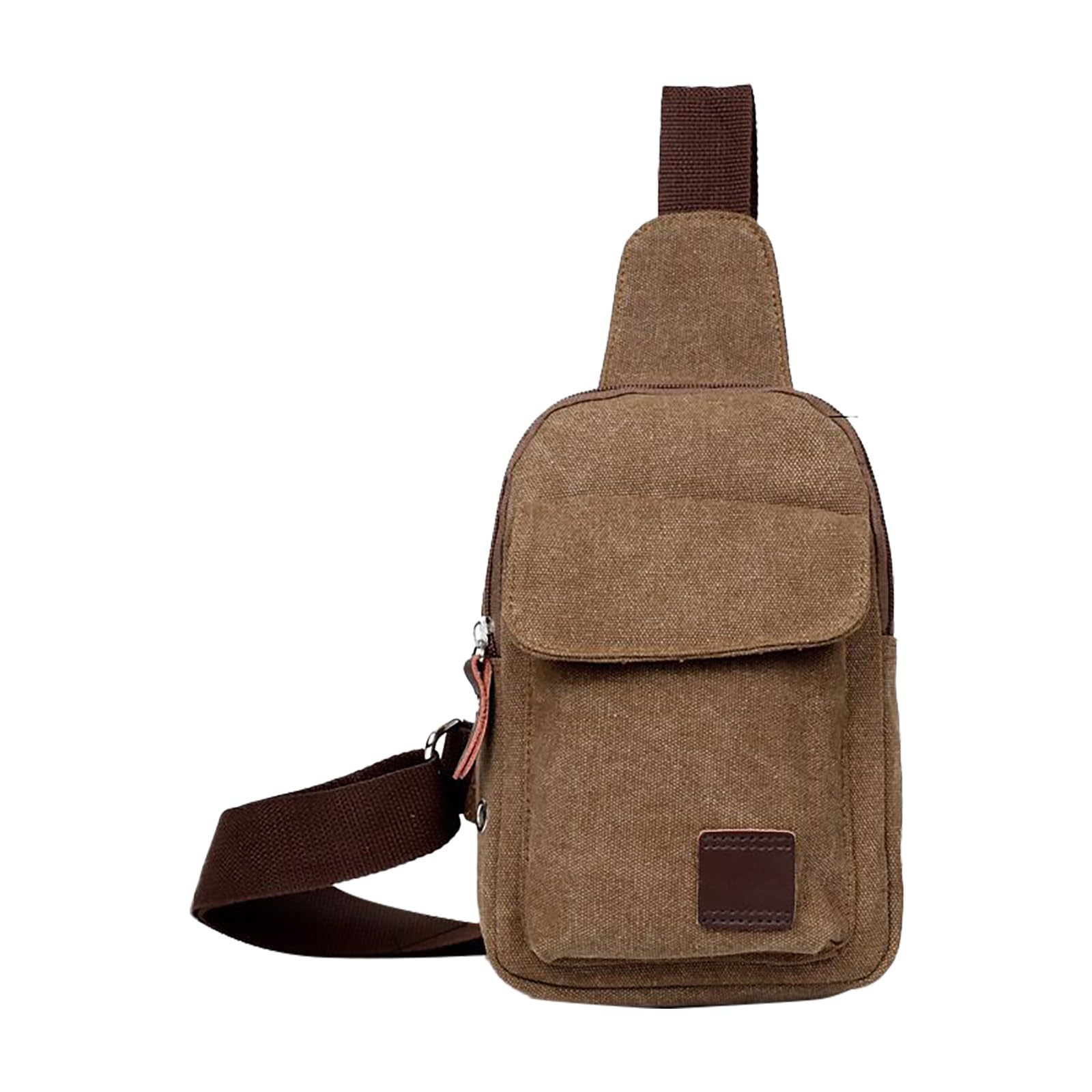 Messenger Bag for Men Crossbody Backpack Shoulder Bag for Men Women Canvas Multi Functional Sports Crossbody Bag