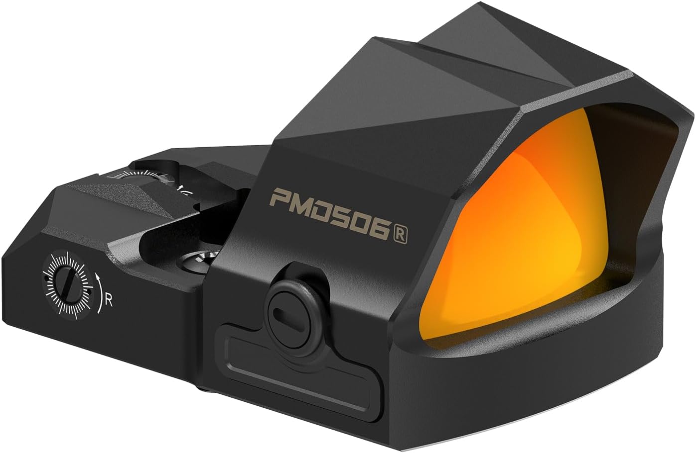 VOTATU PMD506-R 2 MOA Dot 64 MOA Circle Red Dot Sight with Doctor Cut, Multiple Reticle Reflex Sight for Pistol, Picatinny Mount Included