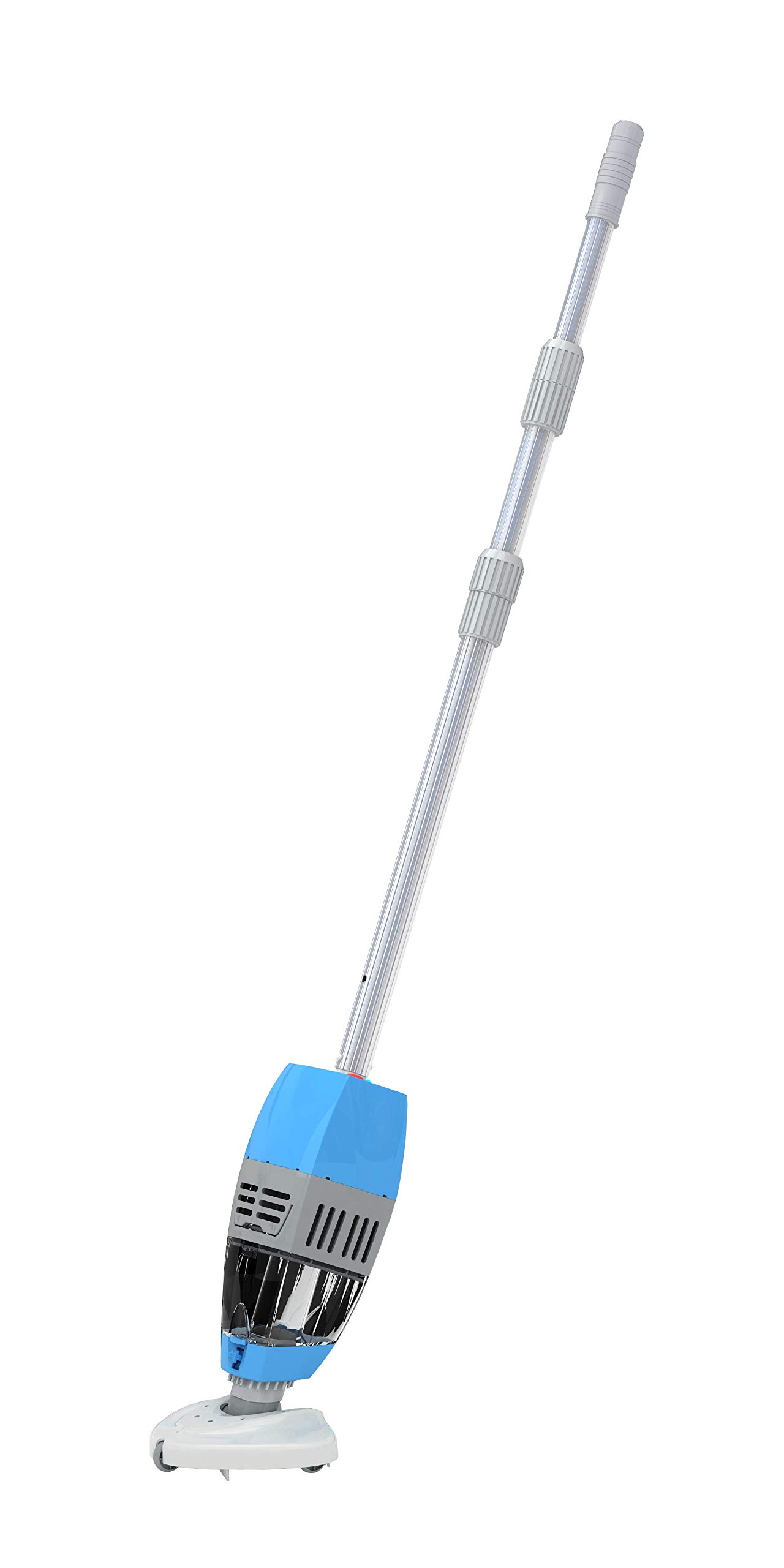Orca 020 H - Robot Aspirateur sur Batterie - Idéal pour Piscine Et Spa Gonflable- sans Fil - Fourni avec Poignée Ergonomique et Manche Télescopique - Tamis Filtrant