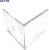 Standard Clear CD Jewel Case - Premium, 50 Pack