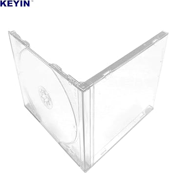 Standard Clear CD Jewel Case - Premium, 10 Pack