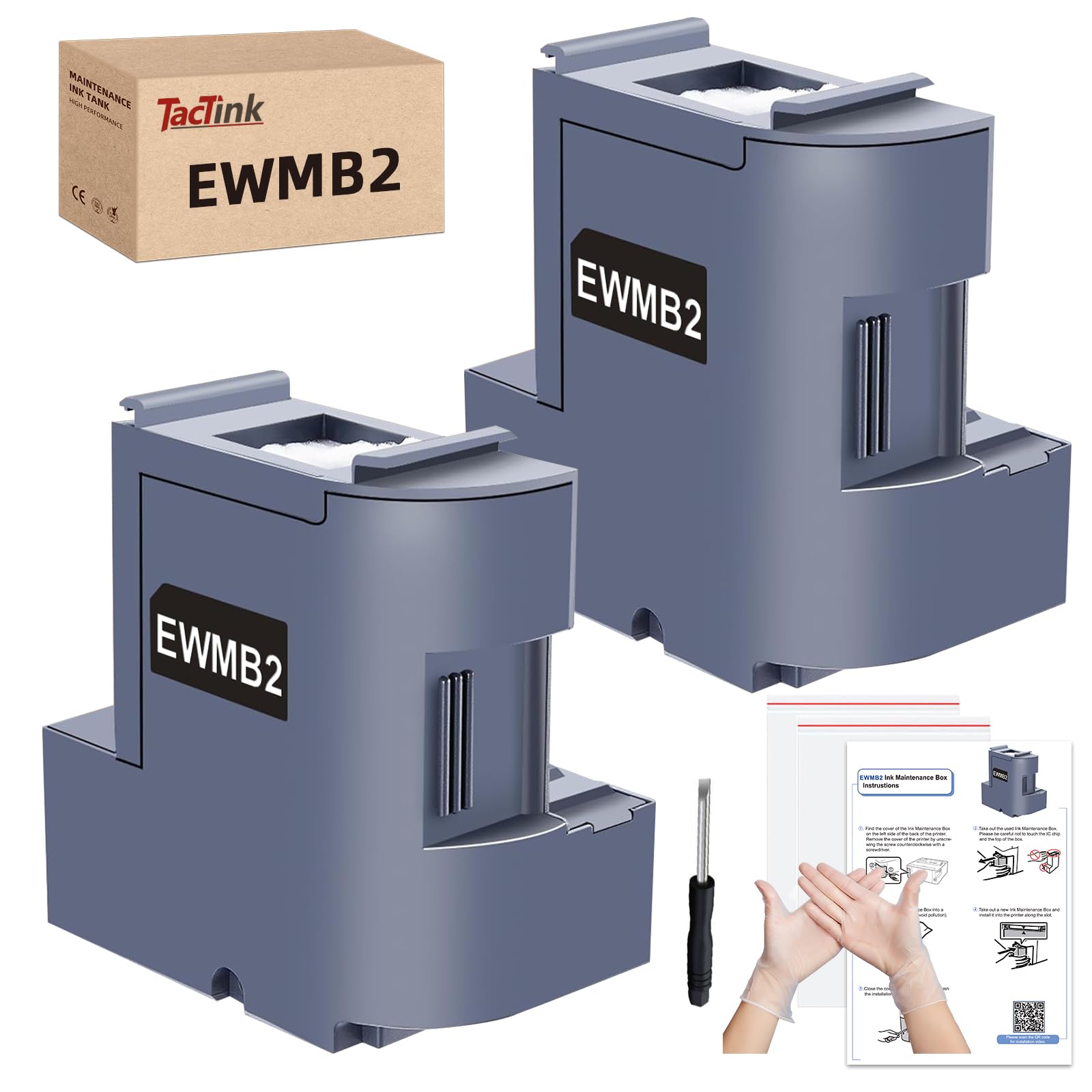 Amazon.co.jp: EWMB2 メンテナンス术ックス エプソン 互換 2個セット