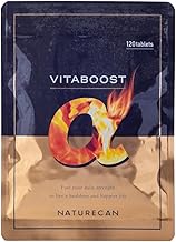 Naturecan VITABOOST Men's Vitamin, 4 Capsules per Day / 30 Day Supply, Supplement / Black Maca Bag 12,000 mg/400 mg per day + Formulated