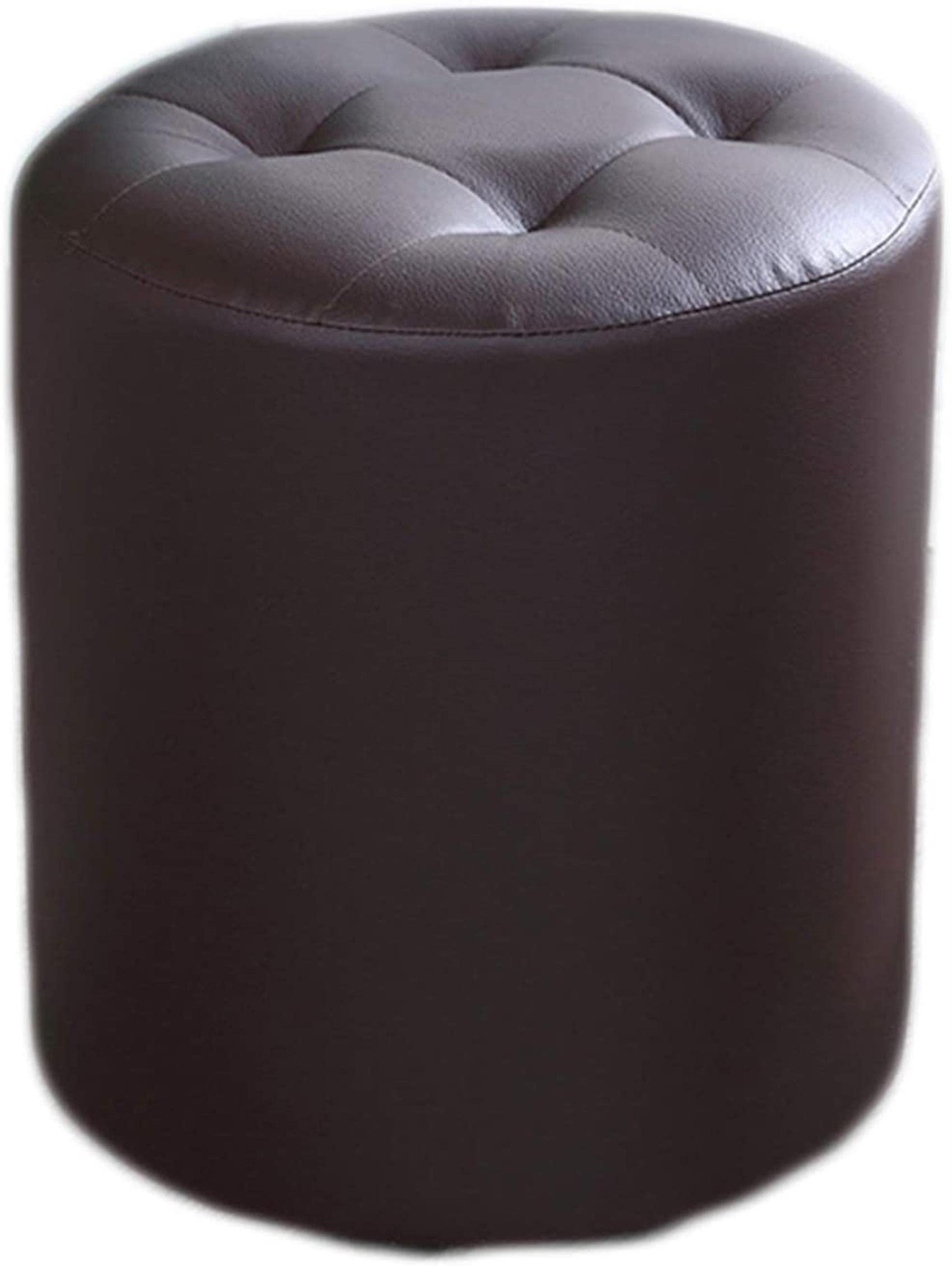 Pouf pouf en cuir PU pour ne plus manquer de sièges bas dans un petit salon