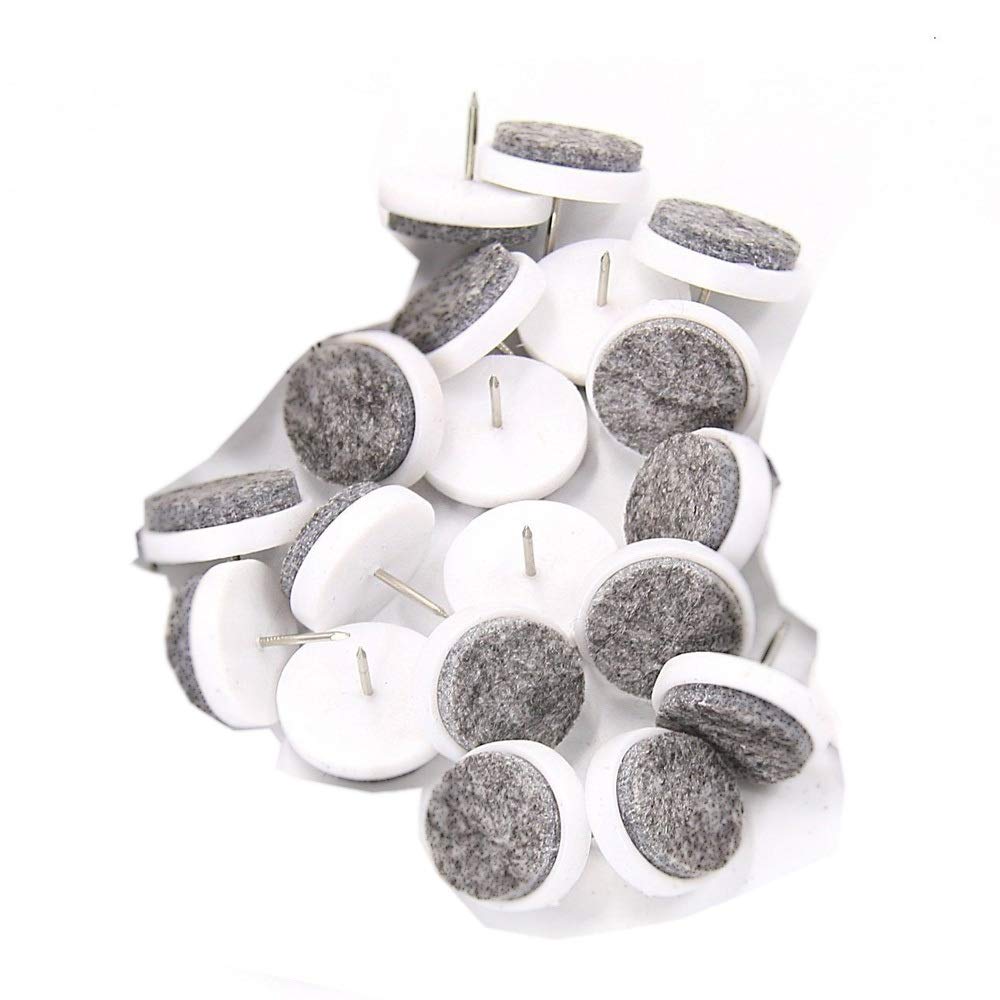 SpiderJuice Heavy Duty Anti-Skid Anti-Slip Noise Reduction Felt Material Furniture Protector Nail Pads for Wooden Chairs Home Office (Pack of 12 Pads) (B07L4XQPVW) Amazon Price History, Amazon Price Tracker