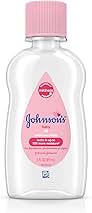 Johnson's Baby Oil, Pure Mineral Oil to Prevent Moisture Loss for Newborn, Kids, and Adults, Gentle and Soothing Baby Massage Oil, Dry Skin Relief, Hypoallergenic, Original Scent, 3 fl. oz
