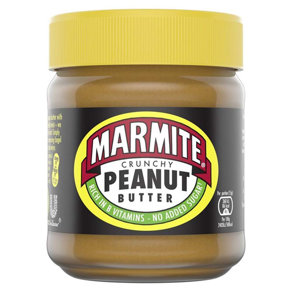 Buy Marmite Crunchy Peanut Butter Jar Rich in Vitamin B & No Added