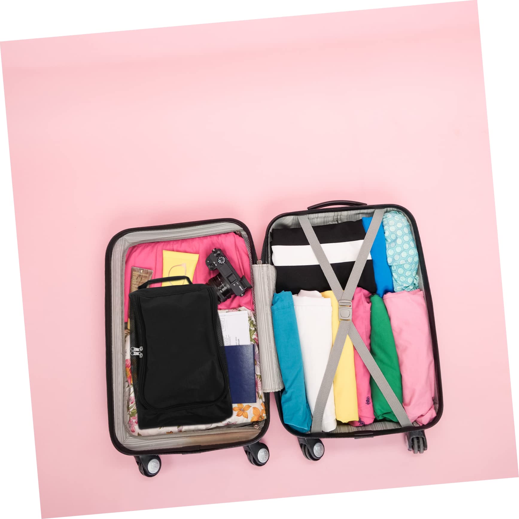 COLLBATH Bolsa De Almacenamiento Bolsas para Zapatos Bolsa De Viaje Llevar Bolso De Mano Estuche para Calzado Deportivo Portador De Zapatos Bolsa De Golf Bolsa De Malla Nylon Viajar Espesar