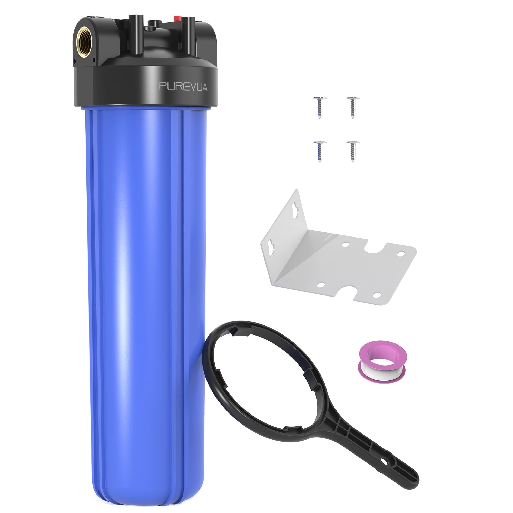 Photo 1 of Purevua PWB20 Whole House Water Filter Housing