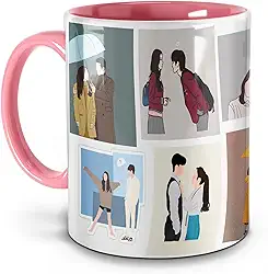Caneca Alça e Inter/Rosa Dorama - Amor em Cenas